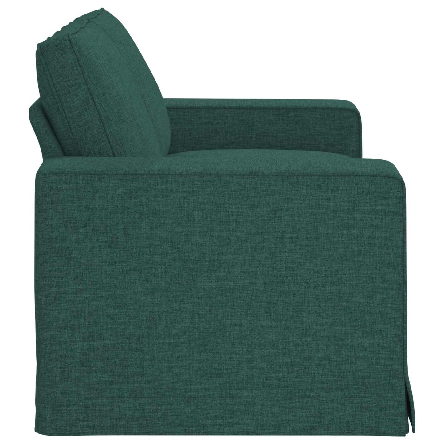 Divano Verde Scuro 162 x 80 x 82 cm Tessuto