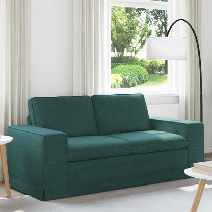 Divano 140cm Verde Scuro Metallo