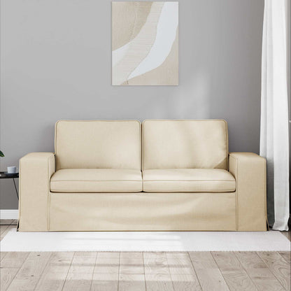 Divano Crema 182 x 80 x 82 cm Tessuto | homemem39