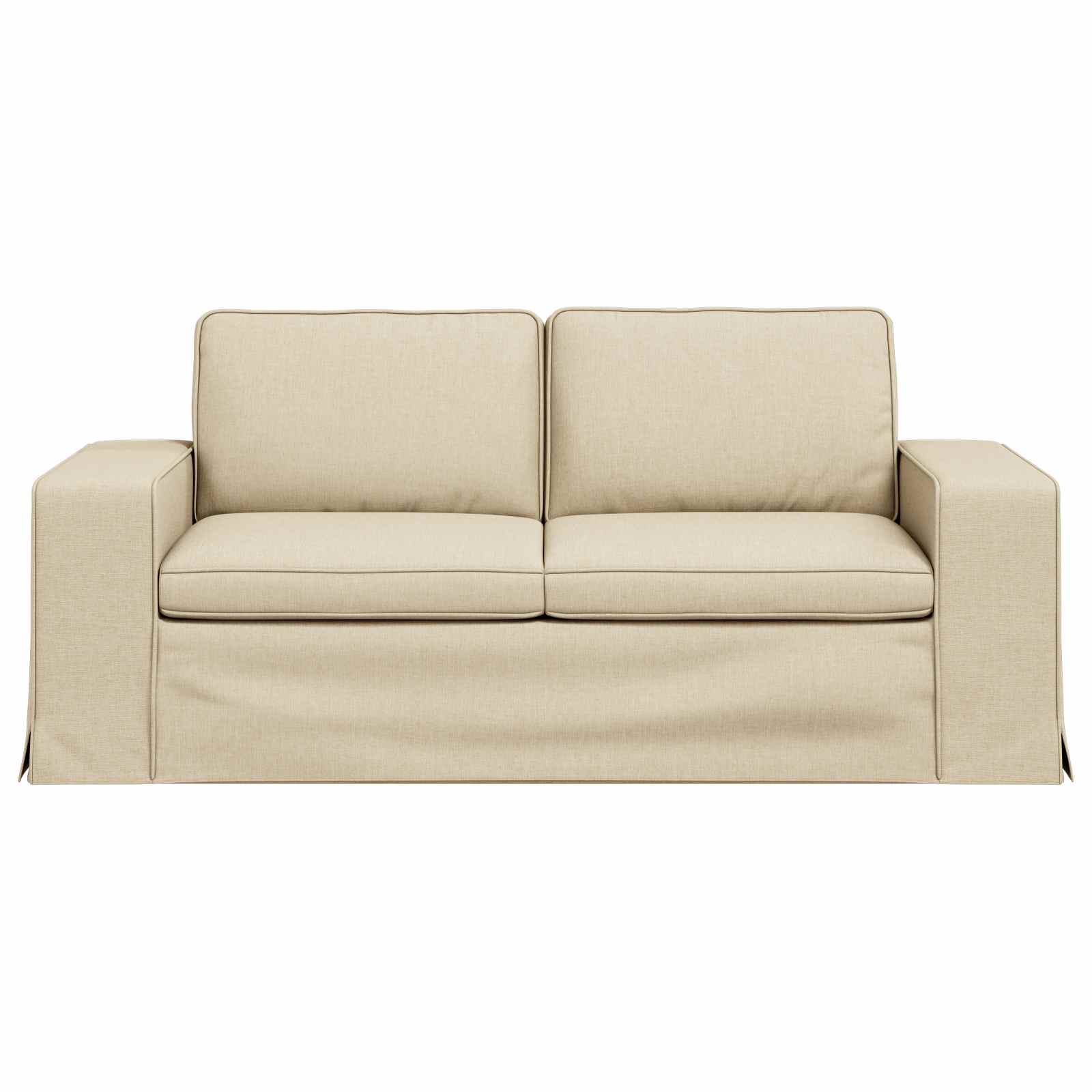 Divano Crema 182 x 80 x 82 cm Tessuto | homemem39