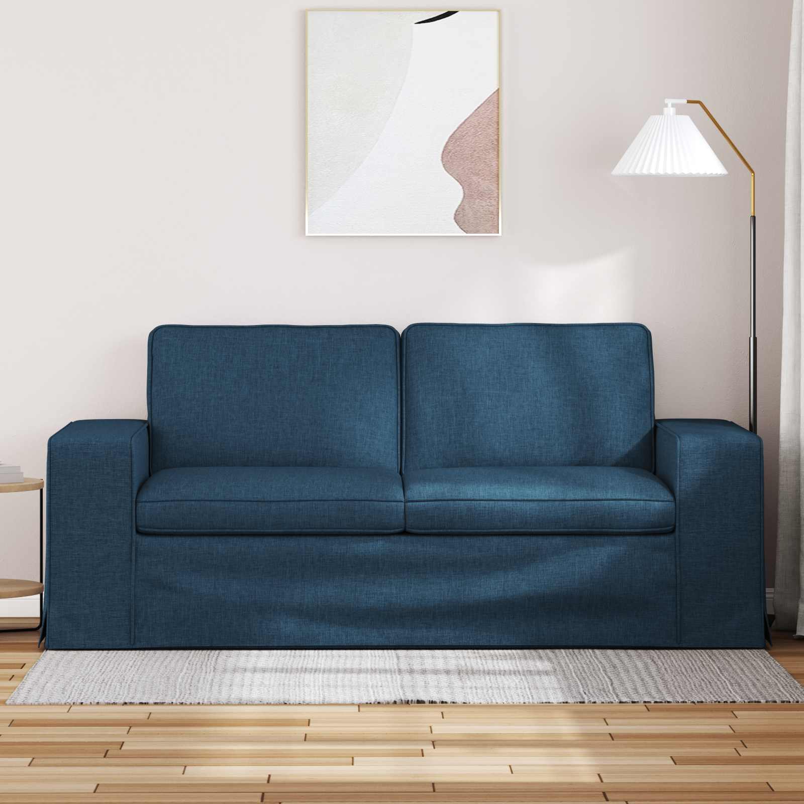 Divano Blu 182 x 80 x 82 cm Tessuto | homemem39