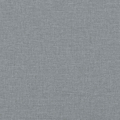 Divano Grigio chiaro 222 x 80 x 82 cm Tessuto