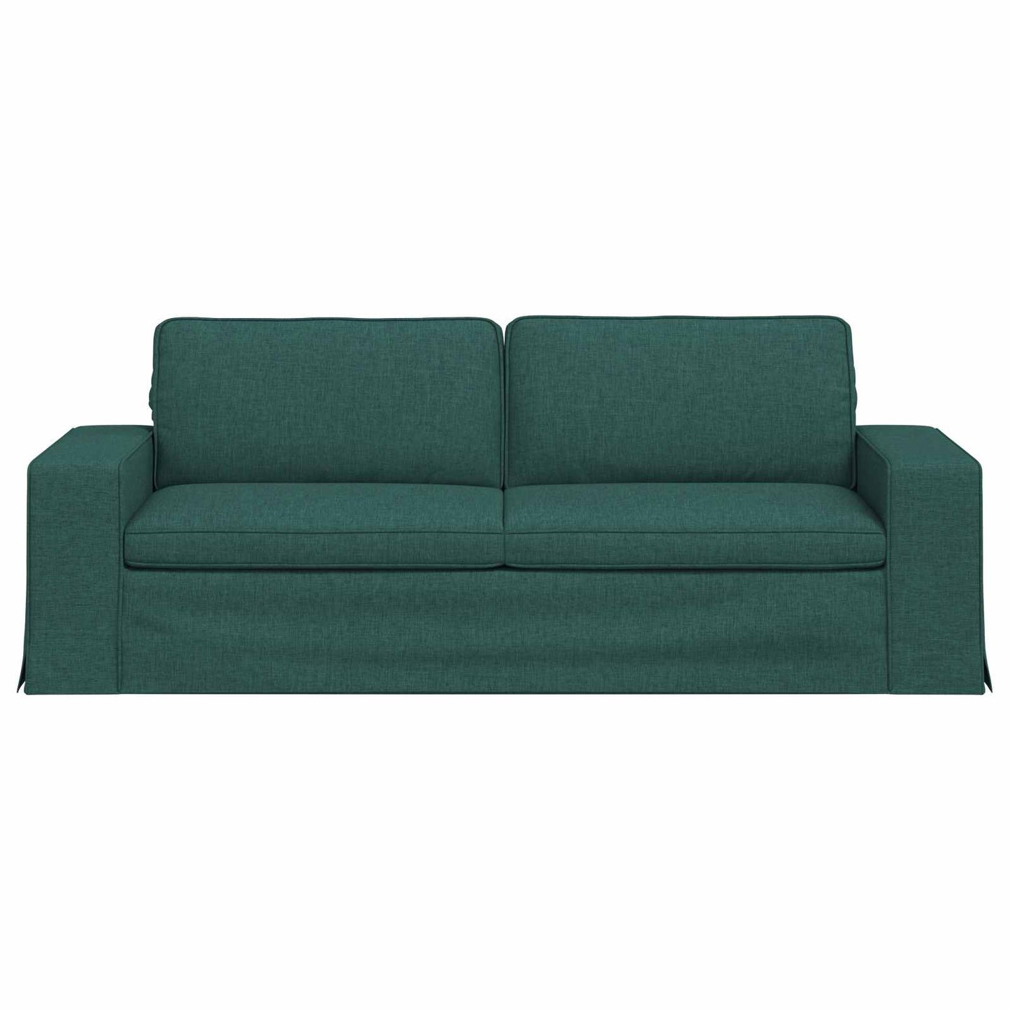 Divano Verde Scuro 222 x 80 x 82 cm Tessuto | homemem39