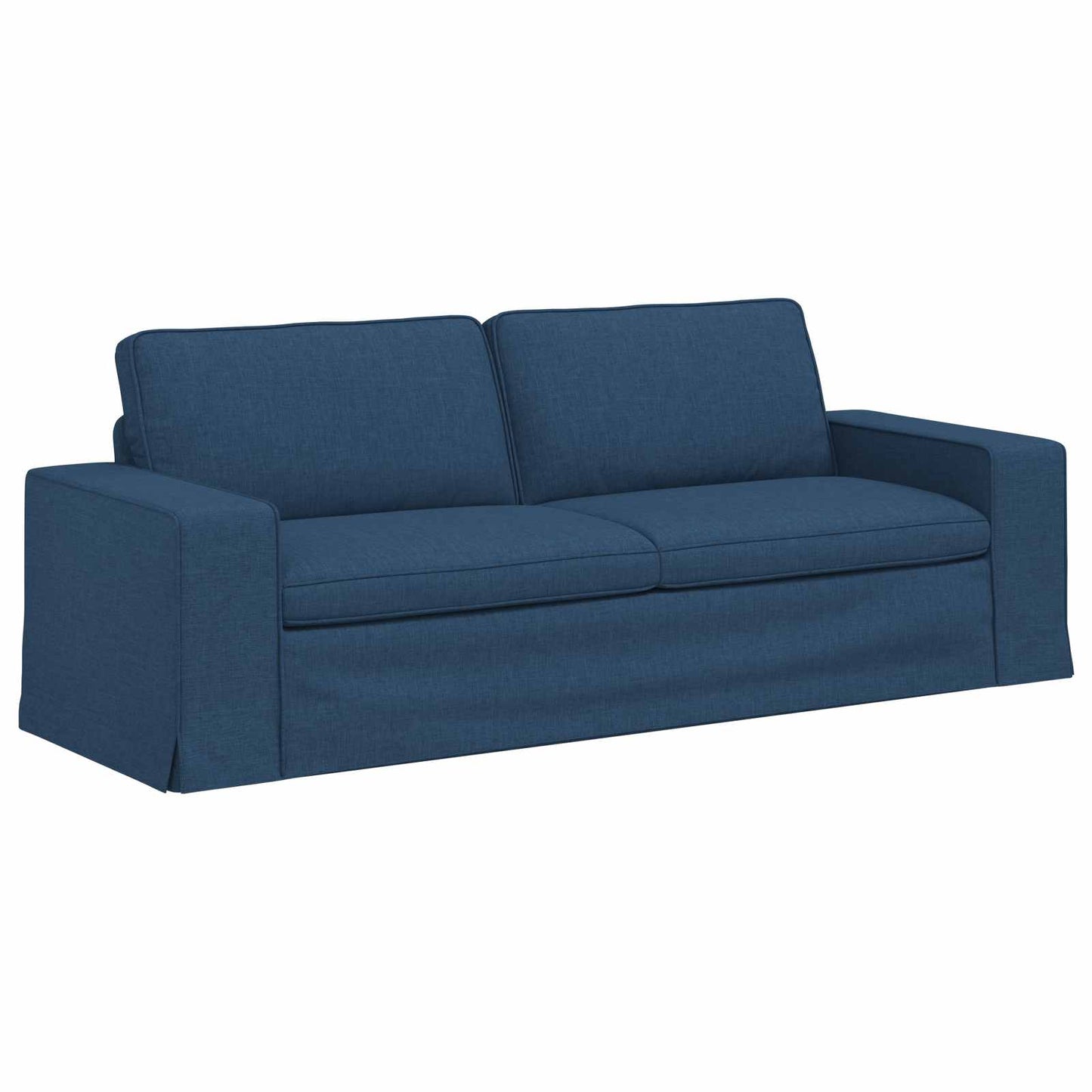 Divano Blu 222 x 80 x 82 cm Tessuto | homemem39