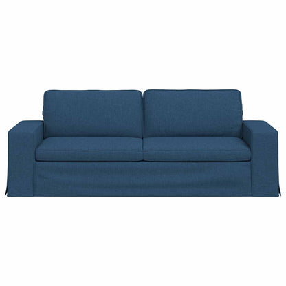 Divano Blu 222 x 80 x 82 cm Tessuto