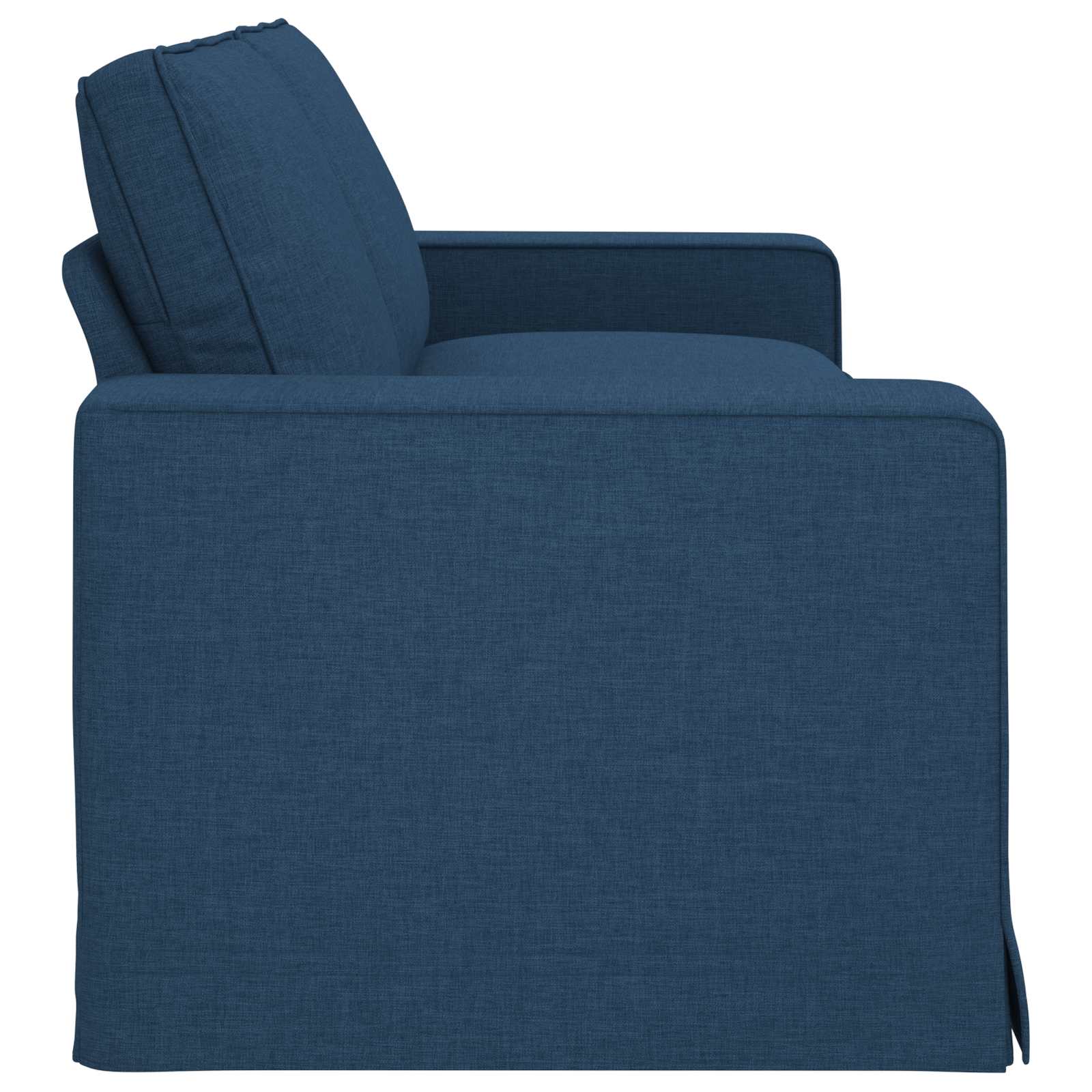 Divano Blu 222 x 80 x 82 cm Tessuto | homemem39
