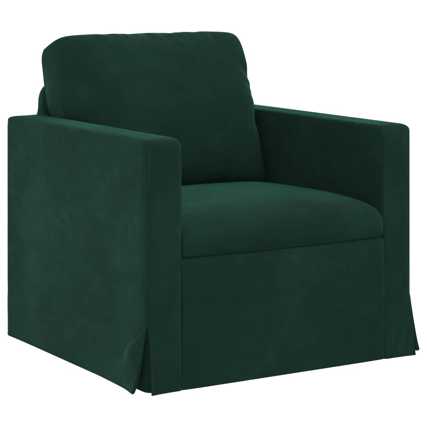 Divano Verde Scuro 78 x 78 x 80 cm Velluto | homemem39