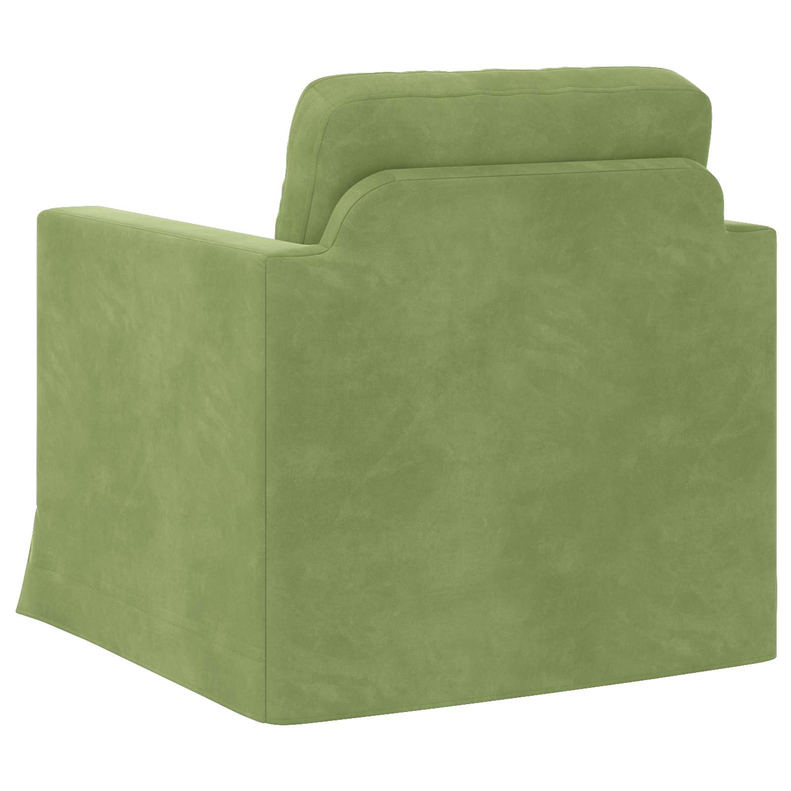 Divano Verde chiaro 78 x 78 x 80 cm Velluto | homemem39