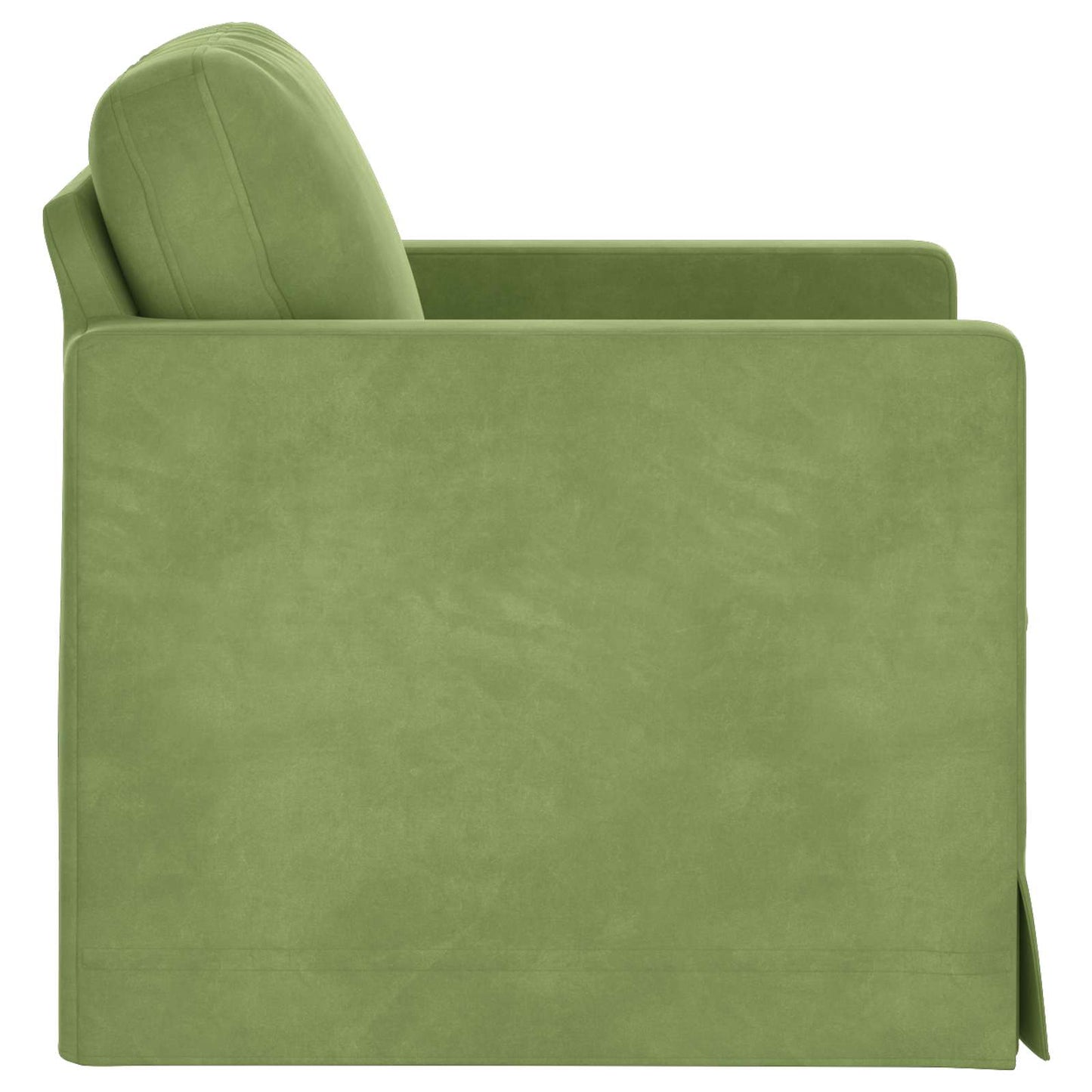 Divano Verde chiaro 78 x 78 x 80 cm Velluto | homemem39