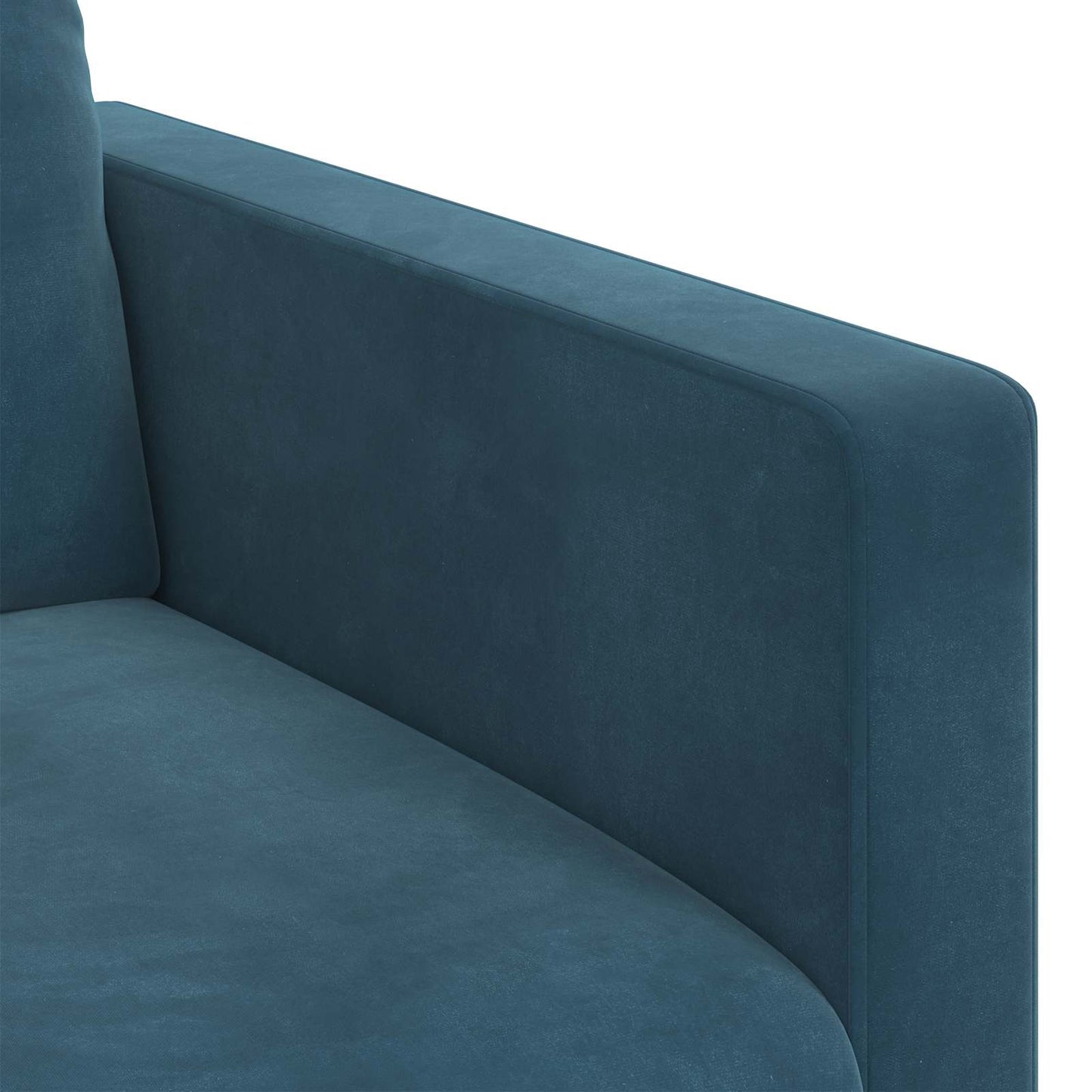 Divano Blu 78 x 78 x 80 cm Velluto | homemem39