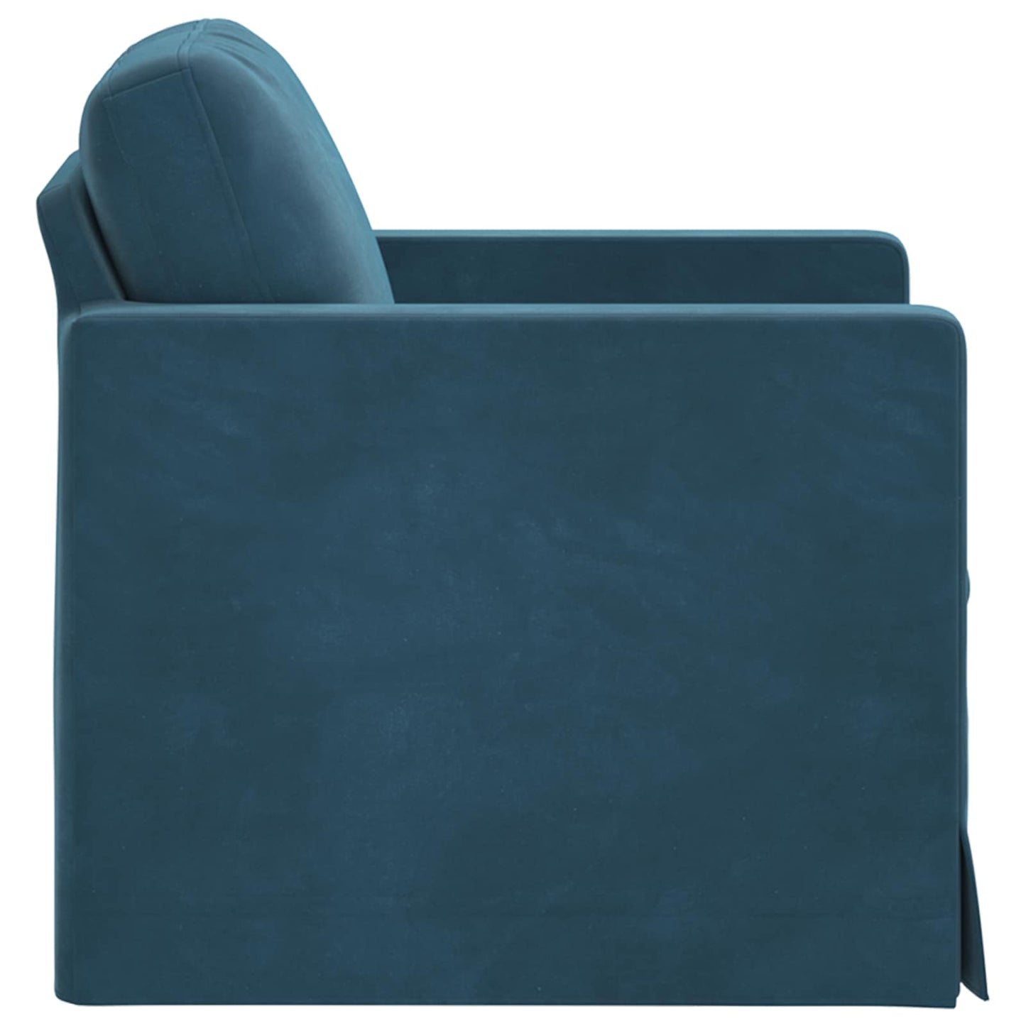 Divano Blu 78 x 78 x 80 cm Velluto | homemem39