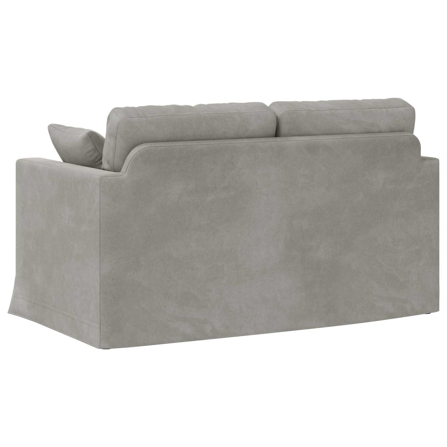 Divano Grigio chiaro 138 x 78 x 80 cm Velluto | homemem39