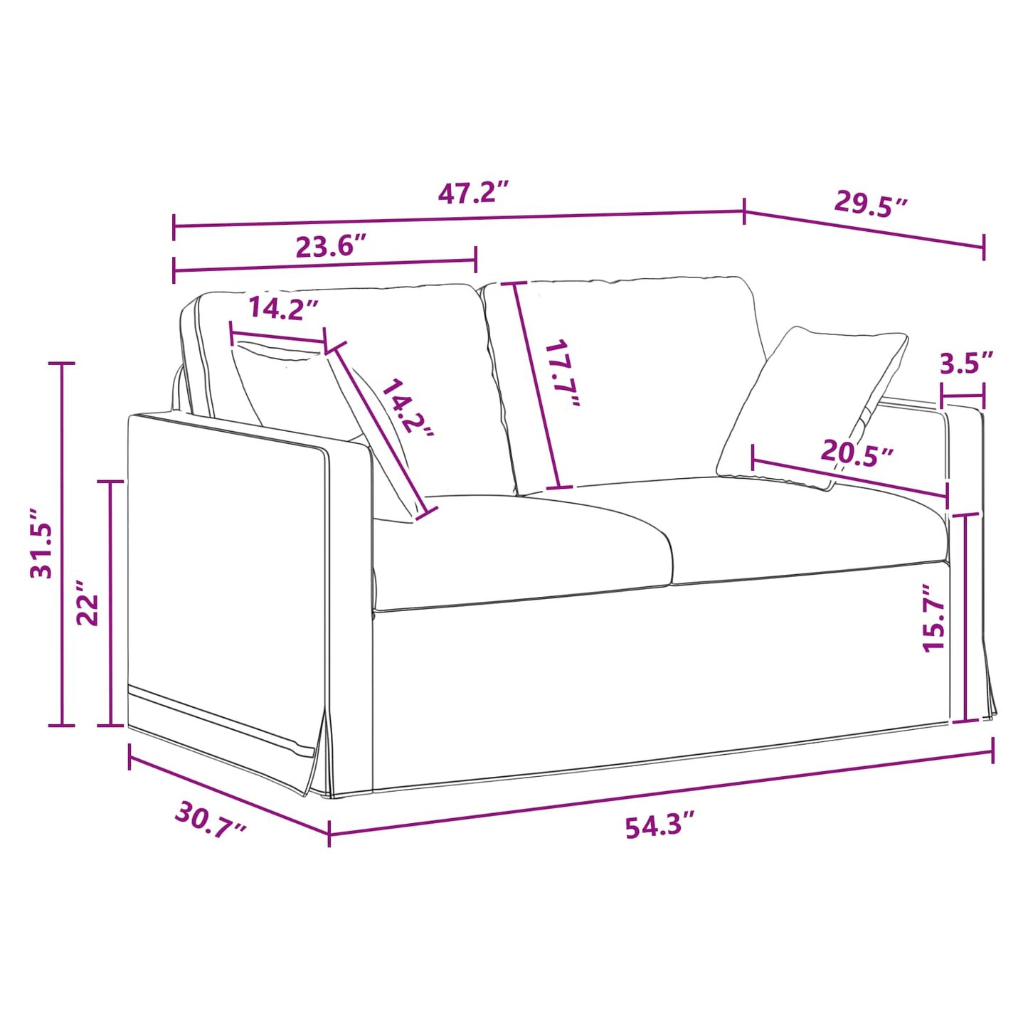 Divano Grigio scuro 138 x 78 x 80 cm Velluto | homemem39