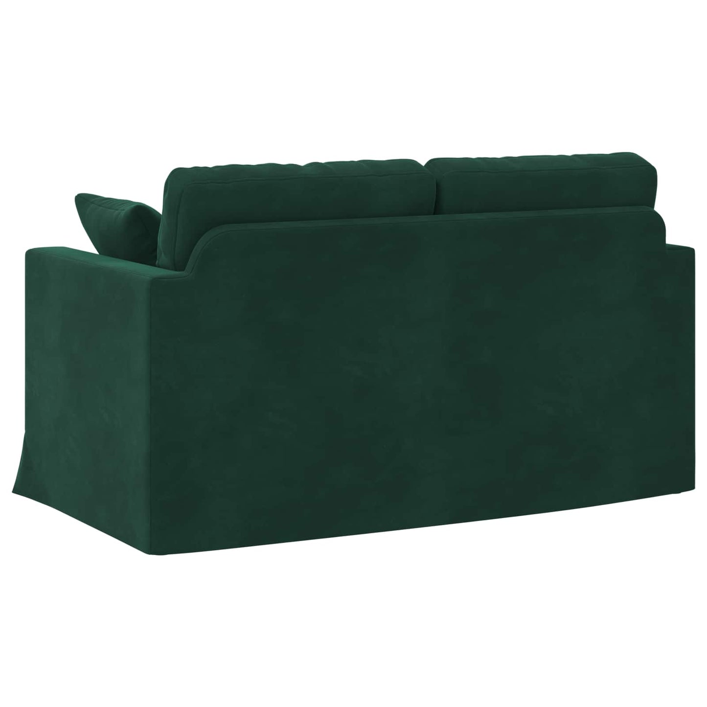 Divano Verde Scuro 138 x 78 x 80 cm Velluto