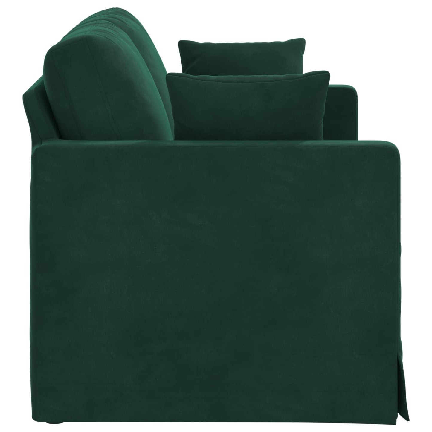 Divano Verde Scuro 138 x 78 x 80 cm Velluto | homemem39