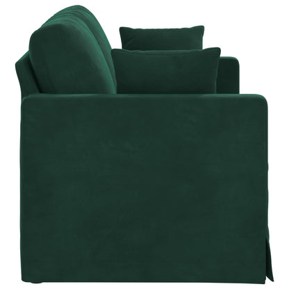 Divano Verde Scuro 138 x 78 x 80 cm Velluto | homemem39