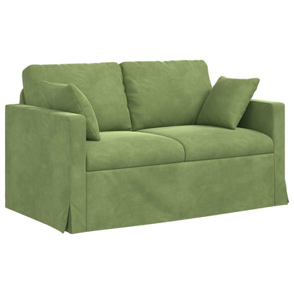 Divano Verde chiaro 138 x 78 x 80 cm Velluto | homemem39