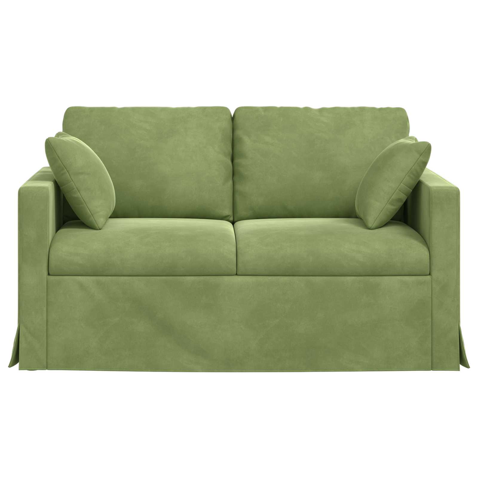 Divano Verde chiaro 138 x 78 x 80 cm Velluto | homemem39
