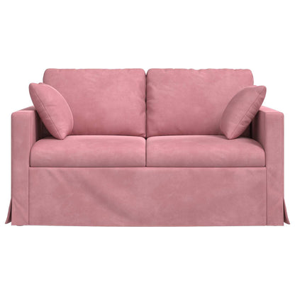 Divano Rosa 138 x 78 x 80 cm Velluto | homemem39