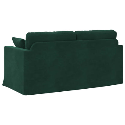Divano Verde Scuro 158 x 78 x 80 cm Velluto | homemem39