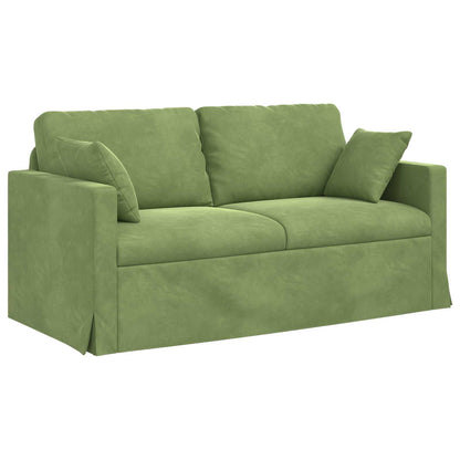 Divano Verde chiaro 158 x 78 x 80 cm Velluto | homemem39