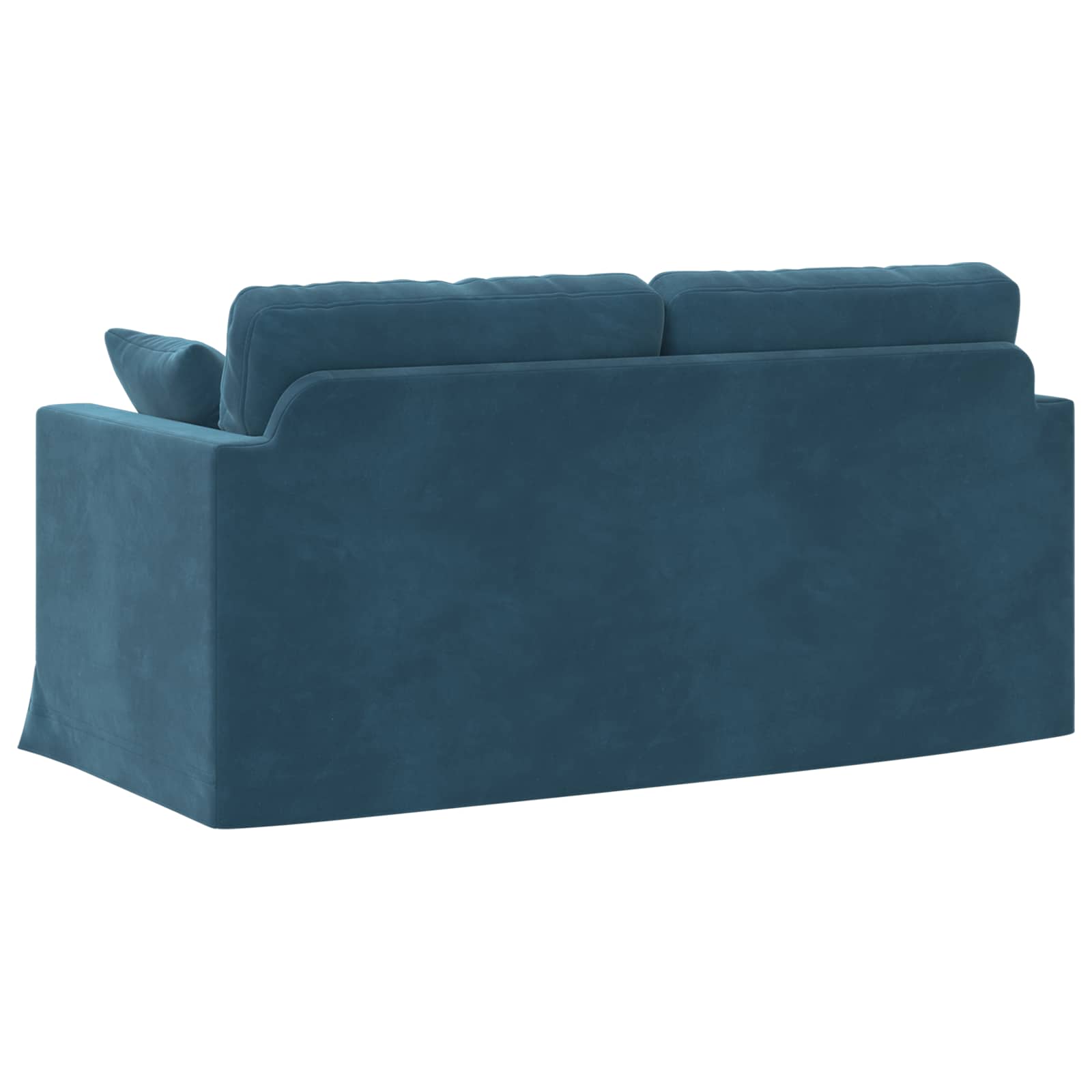 Divano Blu 158 x 78 x 80 cm Velluto | homemem39