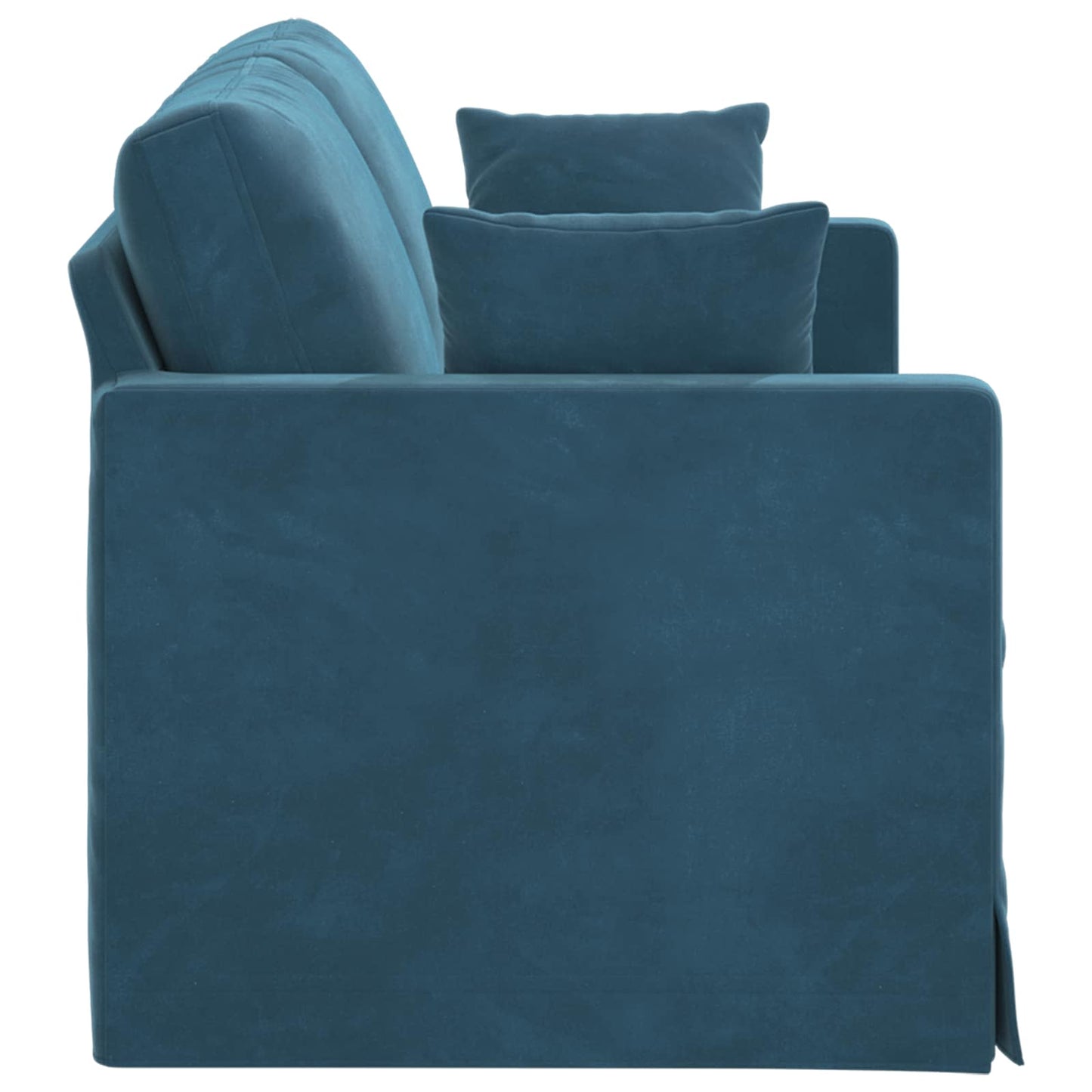 Divano Blu 158 x 78 x 80 cm Velluto