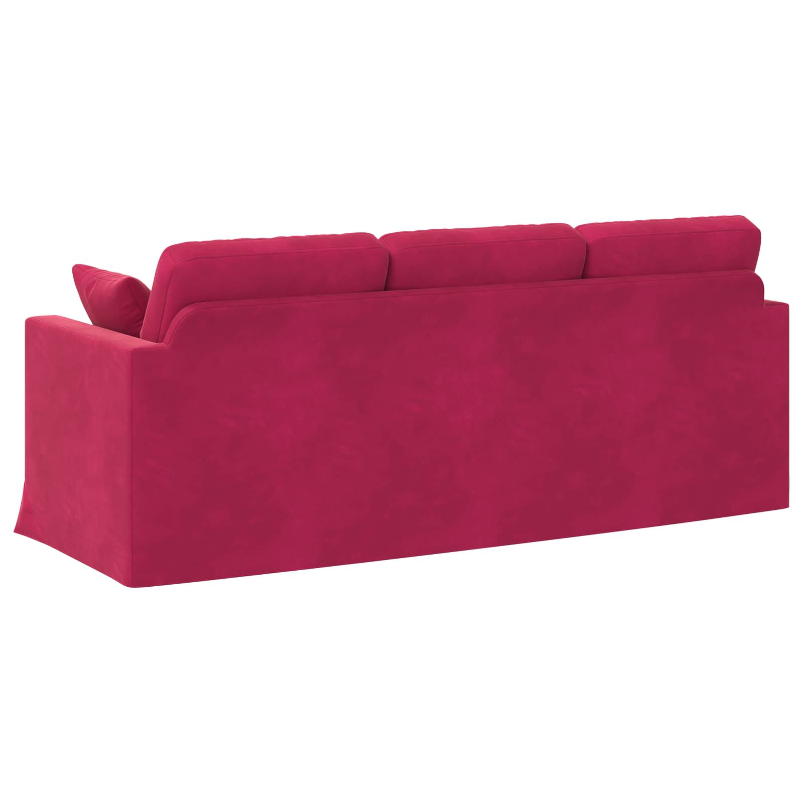 Divano Rosso Vino 198 x 78 x 80 cm Velluto | homemem39