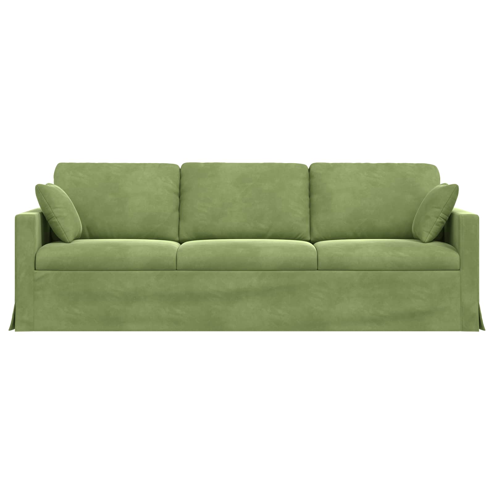 Divano Verde chiaro 228 x 78 x 80 cm Velluto | homemem39