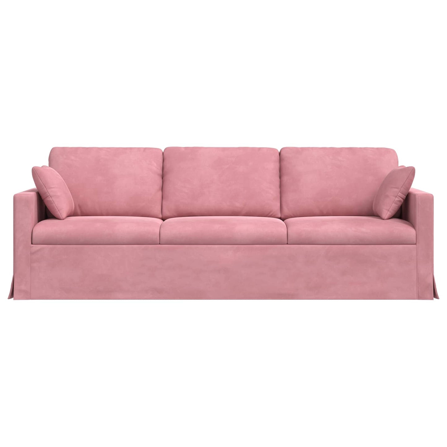 Divano Rosa 228 x 78 x 80 cm Velluto | homemem39