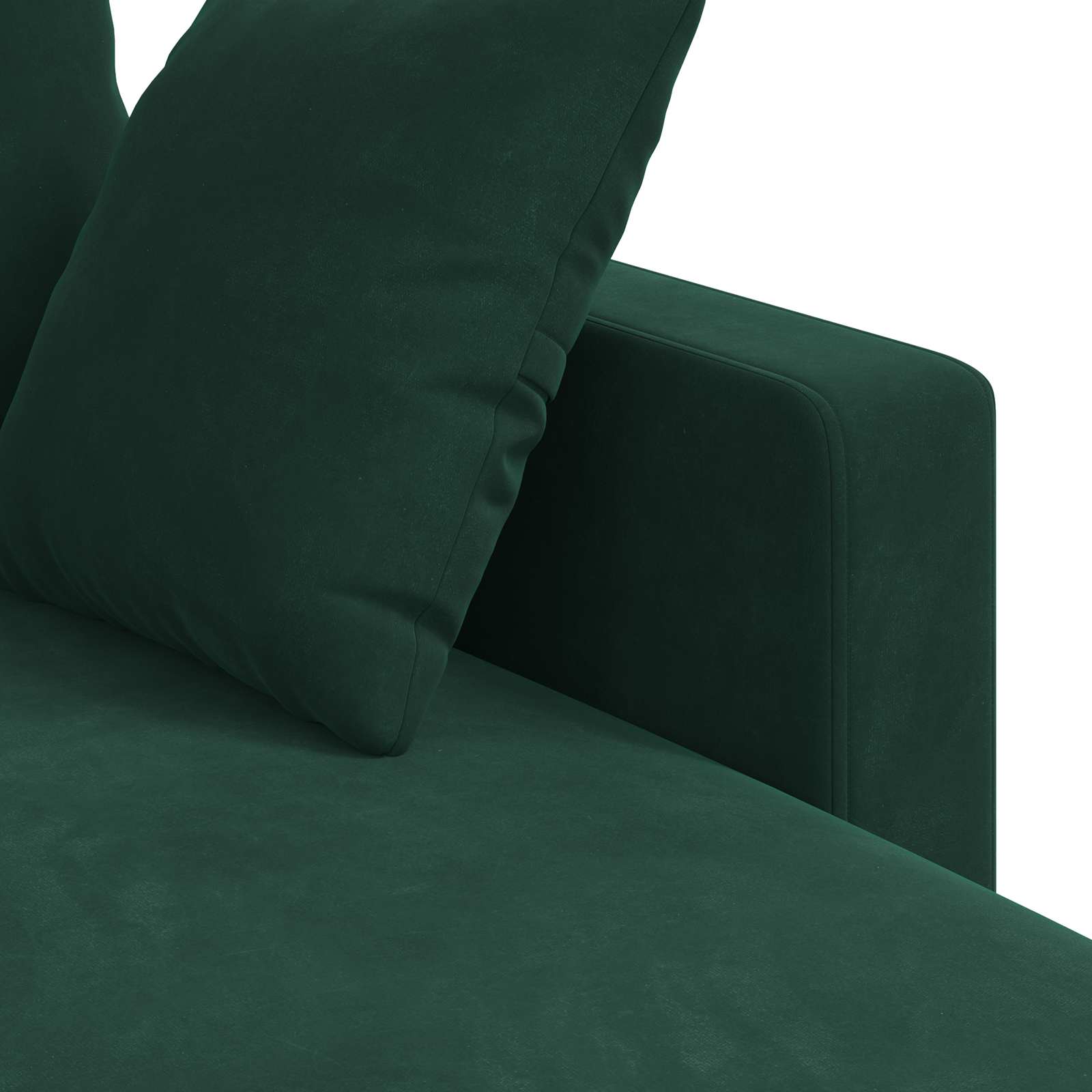 Divano Verde Scuro 178 x 134 x 80 cm Velluto | homemem39