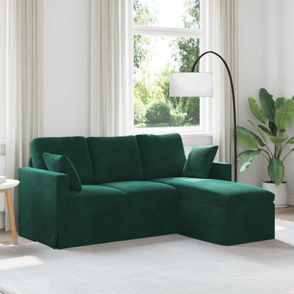 Divano Verde Scuro 178 x 134 x 80 cm Velluto | homemem39