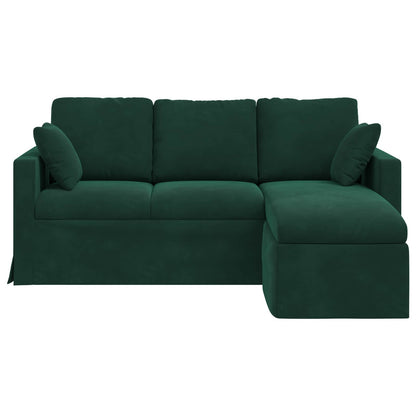Divano Verde Scuro 178 x 134 x 80 cm Velluto | homemem39