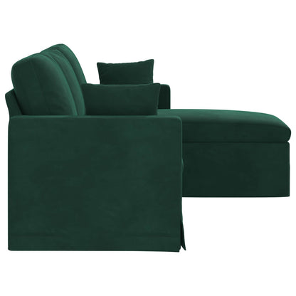 Divano Verde Scuro 178 x 134 x 80 cm Velluto | homemem39