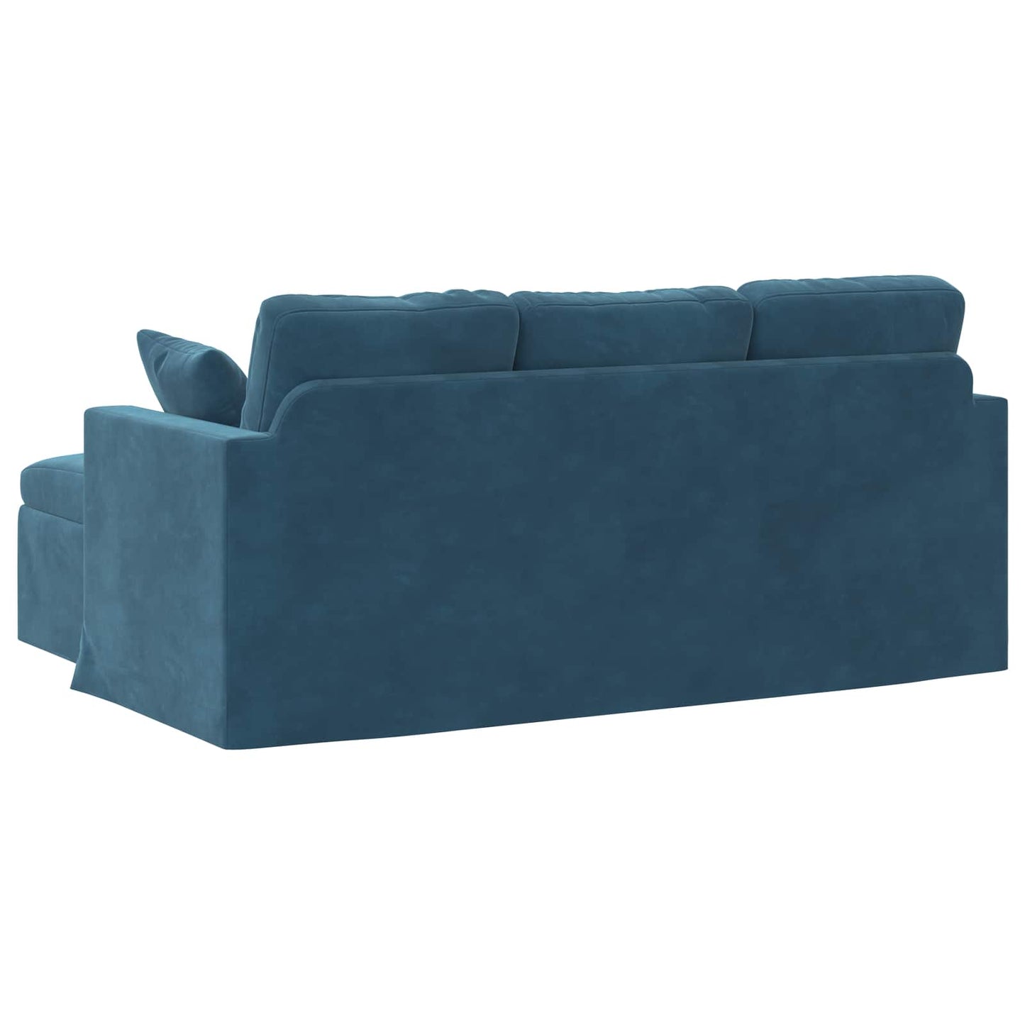 Divano Blu 178 x 134 x 80 cm Velluto | homemem39