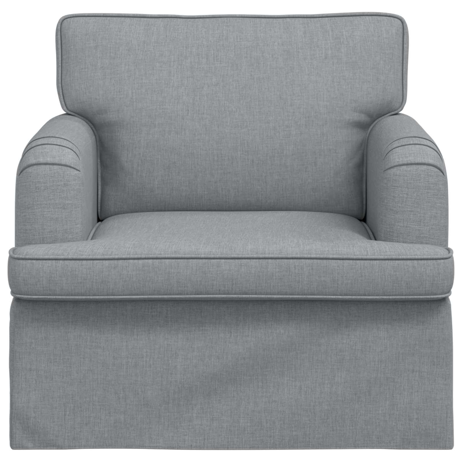 Divano Grigio chiaro 84 x 80 x 85 cm Tessuto | homemem39