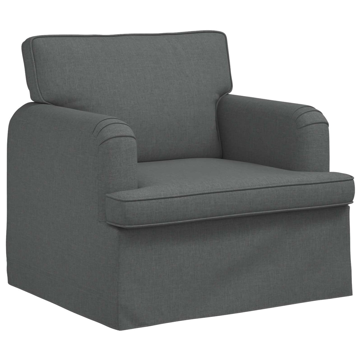 Divano Grigio scuro 84 x 80 x 85 cm Tessuto | homemem39