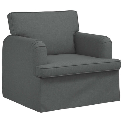 Divano Grigio scuro 84 x 80 x 85 cm Tessuto | homemem39