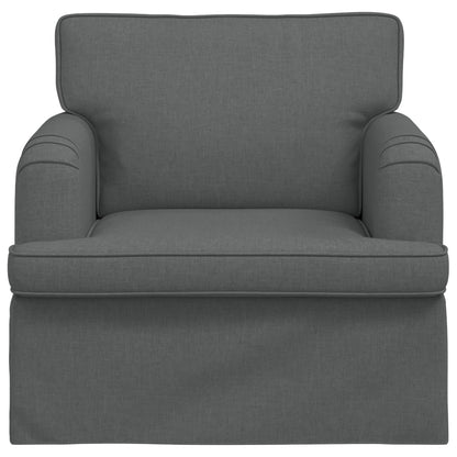 Divano Grigio scuro 84 x 80 x 85 cm Tessuto | homemem39