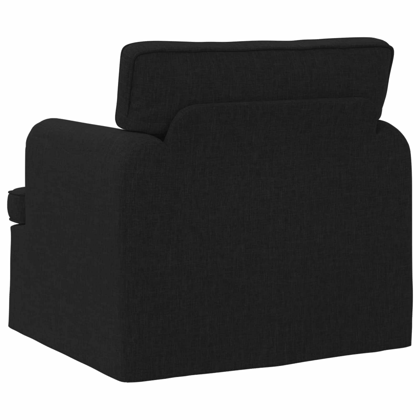 Divano Nero 84 x 80 x 85 cm Tessuto | homemem39