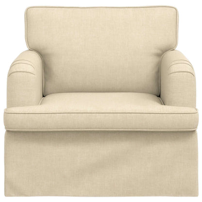 Divano Crema 84 x 80 x 85 cm Tessuto
