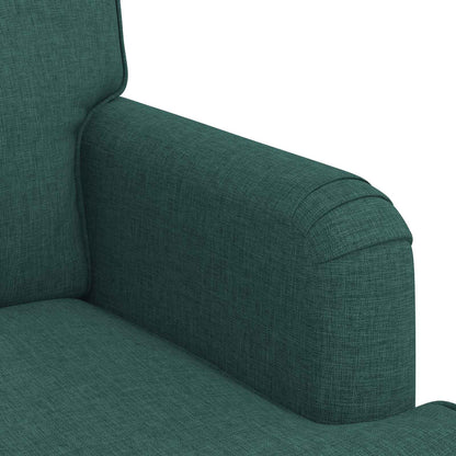 Divano Verde Scuro 144 x 80 x 85 cm Tessuto | homemem39
