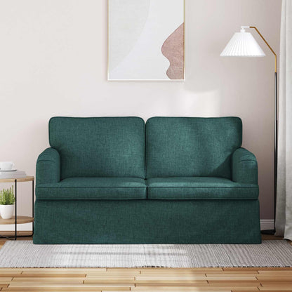 Divano Verde Scuro 144 x 80 x 85 cm Tessuto | homemem39