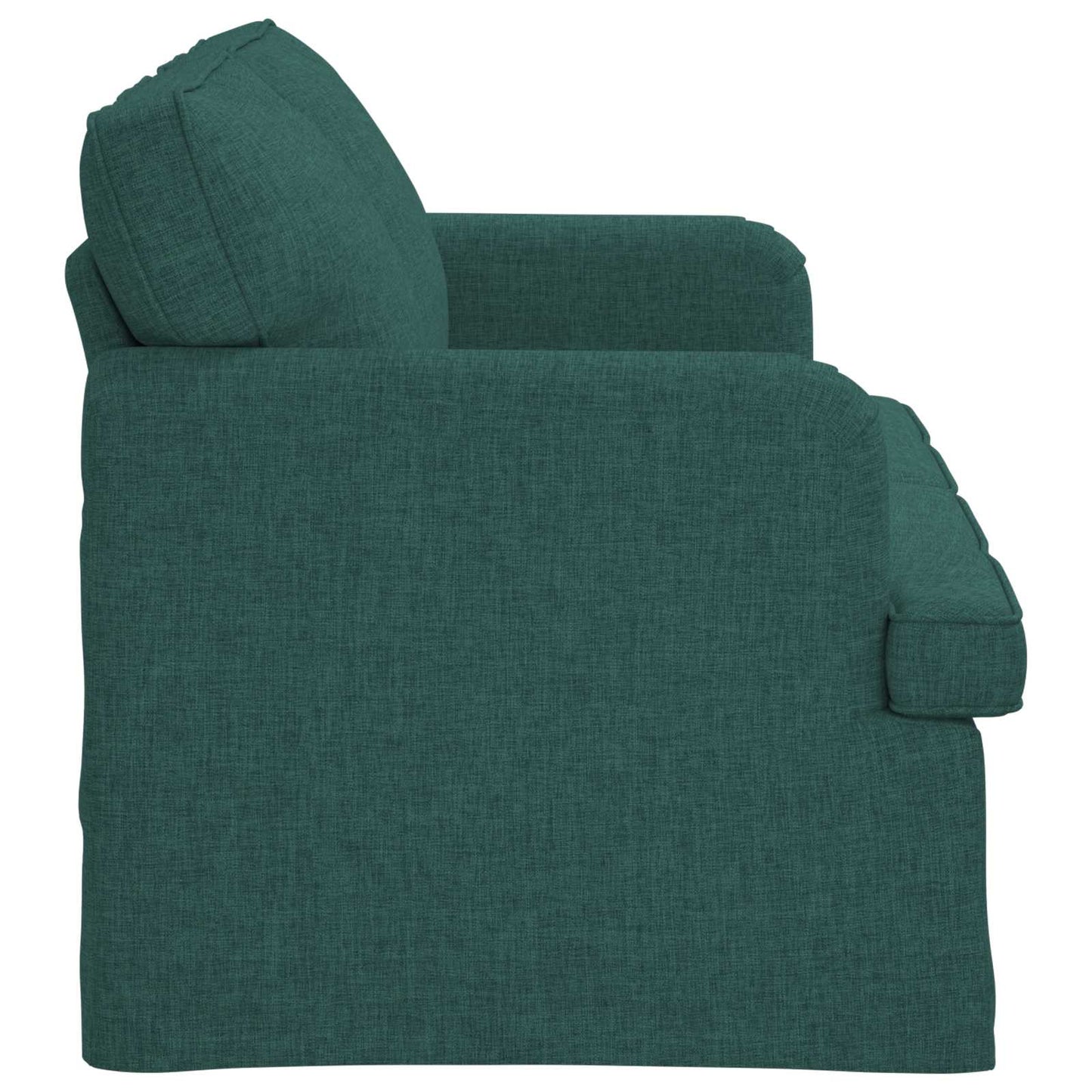 Divano Verde Scuro 144 x 80 x 85 cm Tessuto | homemem39