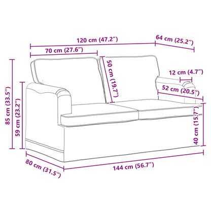 Divano Talpa 144 x 80 x 85 cm Tessuto | homemem39