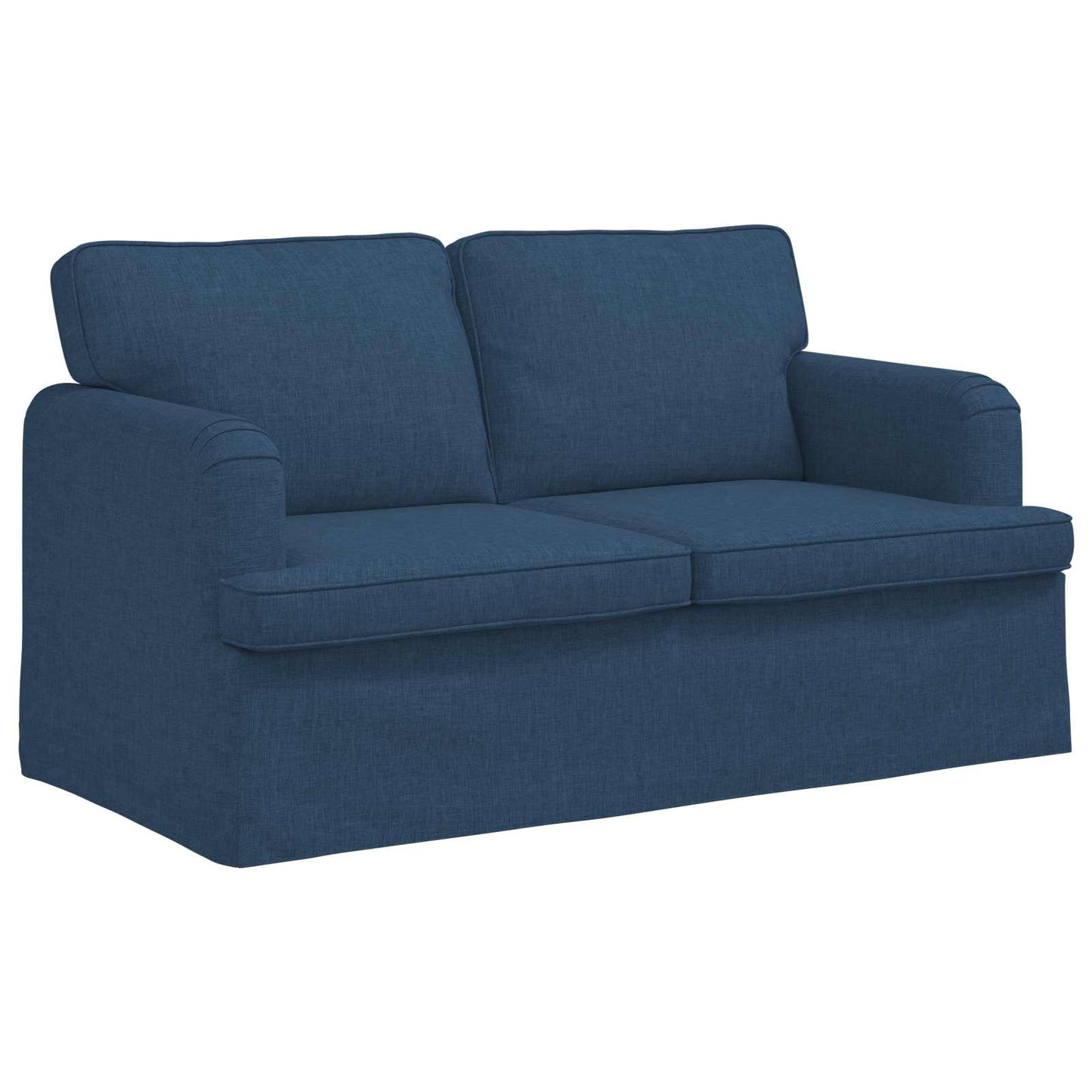 Divano Blu 144 x 80 x 85 cm Tessuto | homemem39