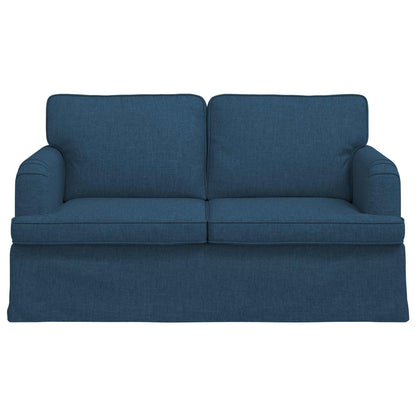 Divano Blu 144 x 80 x 85 cm Tessuto | homemem39