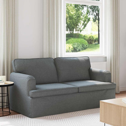 Divano Grigio scuro 162 x 80 x 85 cm Tessuto