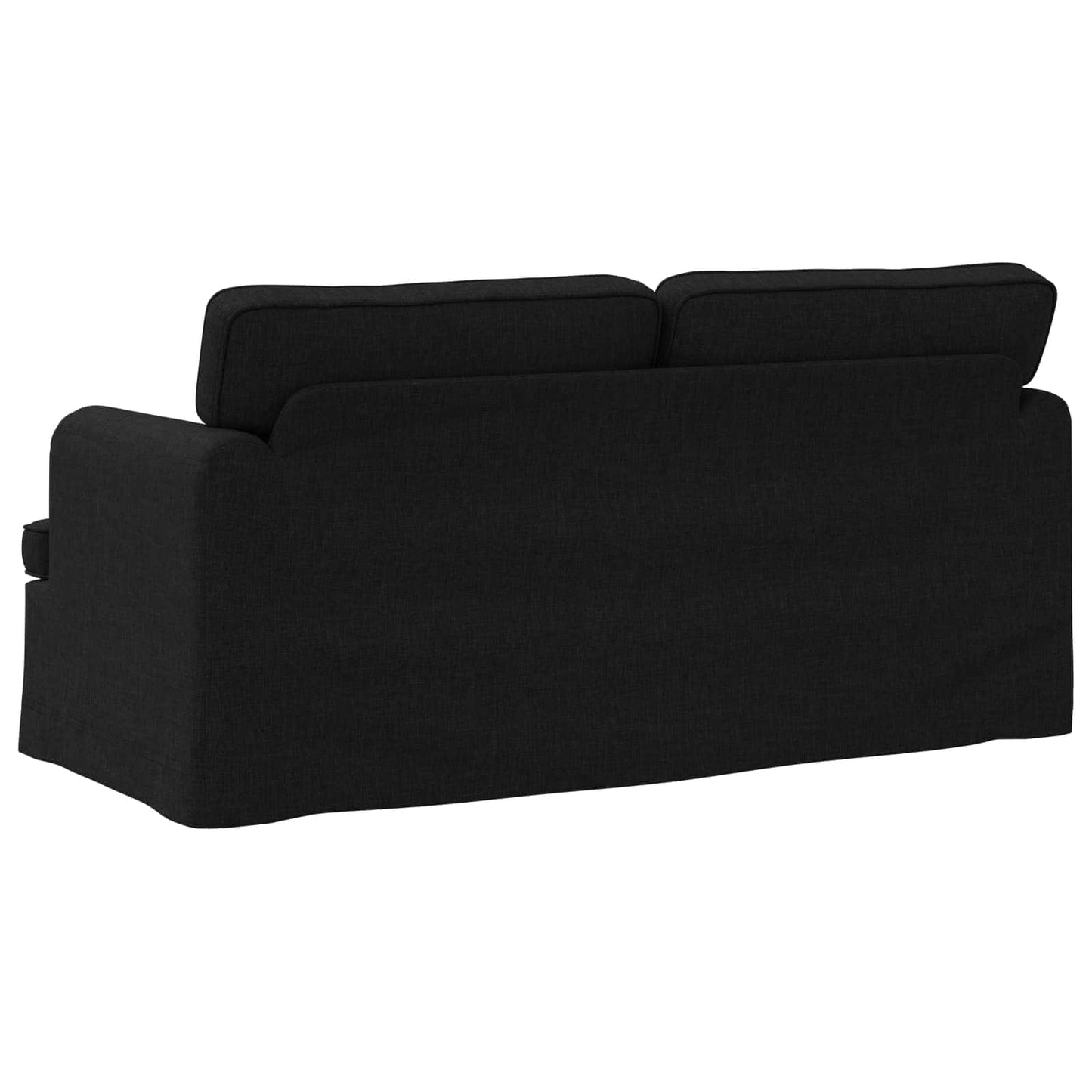 Divano Nero 162 x 80 x 85 cm Tessuto | homemem39