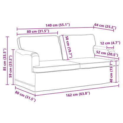 Divano Talpa 162 x 80 x 85 cm Tessuto | homemem39